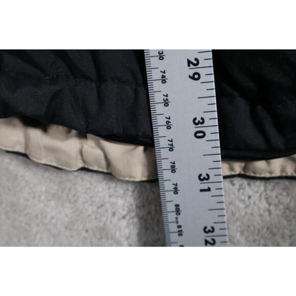 Nike Golf Pullover Jacket Mens XL Black Beige Clima-Fit Windbreaker Bunny Logo - Picture 6 of 8